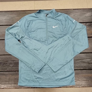 Nike耐克男子秋冬运动跑步训练速干加绒保暖反光长袖FZ1116-006