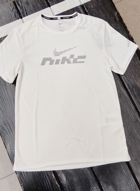 Nike耐克男夏季跑步速干薄款短袖运动训练T恤圆领上衣IB4128-133
