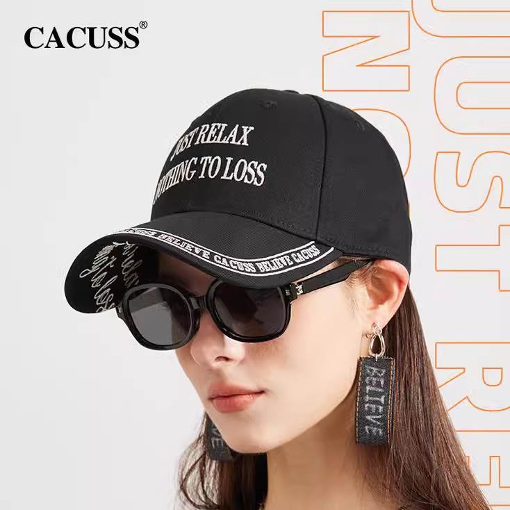 时尚字母刺绣硬顶棒球帽