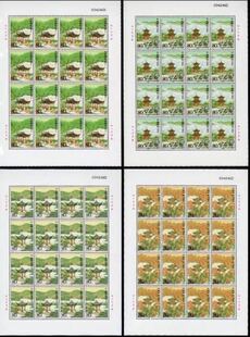 2004-27 中国名亭 邮票大版完整版，原胶全品，邮局正品，保真