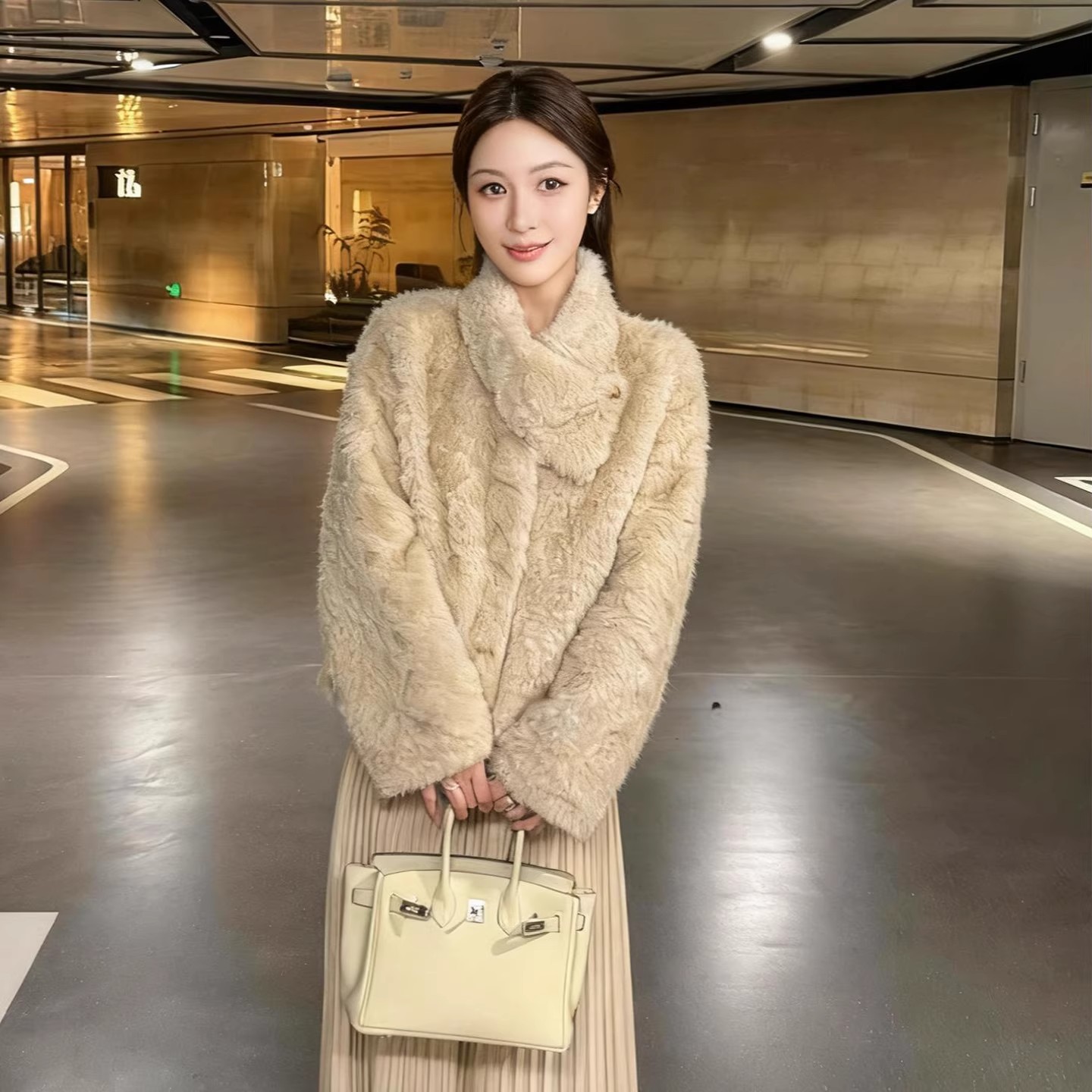 皮草外套女2025冬季新款高级感