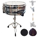 津宝小军鼓架子鼓13英寸队鼓行进鼓金属腔小队鼓送背带 JBS1051