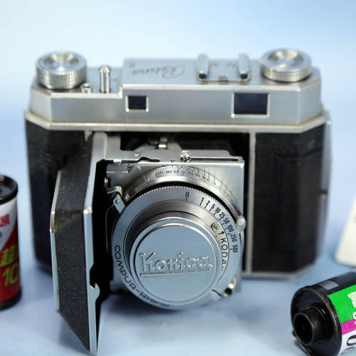 Kodak Ektar 47mm/F2镜头柯达雷丁娜Retina II 折叠相机135胶卷W7