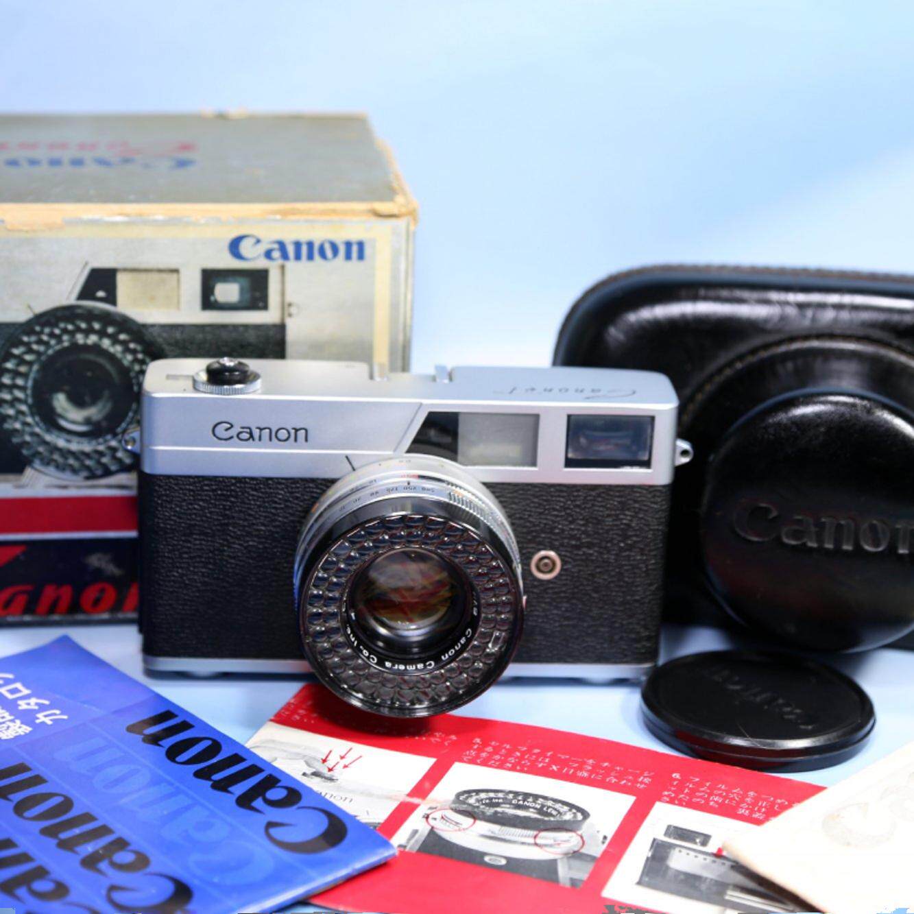 日本七剑鼻祖 佳能Canonet莱卡旁轴照机 135胶片胶卷复古收藏GZ8