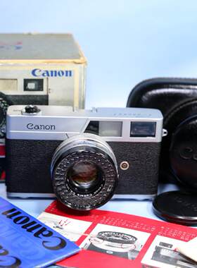 日本七剑鼻祖 佳能Canonet莱卡旁轴照机 135胶片胶卷复古收藏GZ8