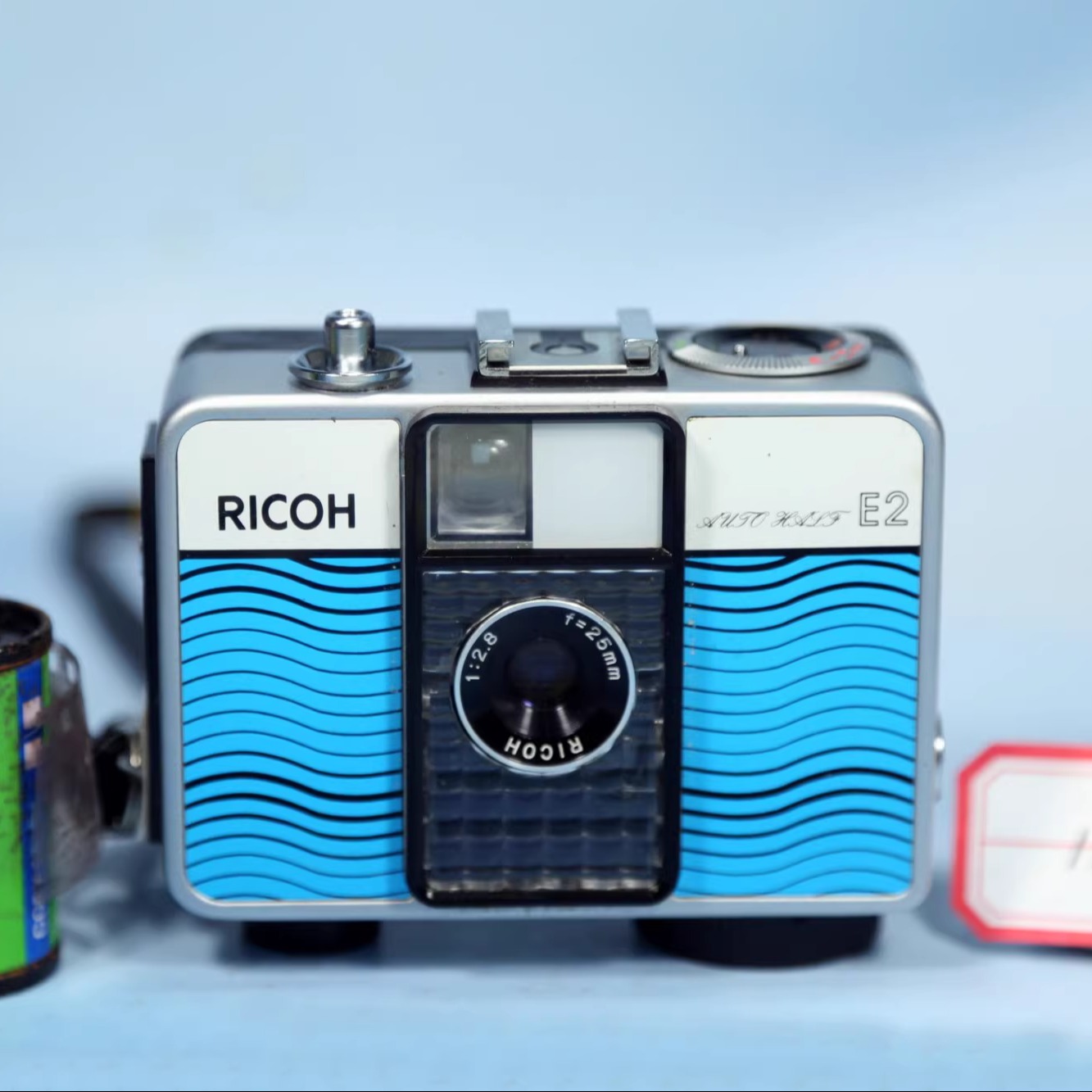 RICOH理光AUTO HALF E SE 2 SL 半格彩色胶片胶卷相机135发条机GZ
