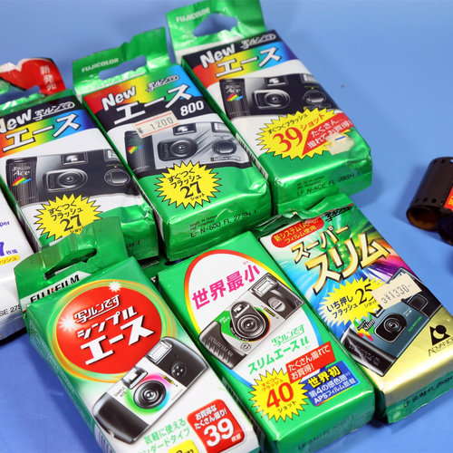 富士 柯达Kodak一次性傻瓜胶片胶卷135照相机 APS过期复古收藏GZ