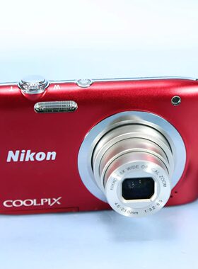 CCD 尼康COOLPIX A100复古卡片机 数码自动傻瓜相机网红冷白皮W2