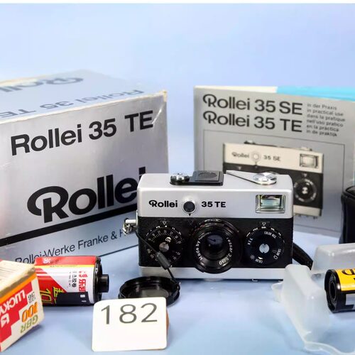 德国禄来Rollei 35 TE旁轴相机 135胶卷胶片照相机复古收藏菲林W3