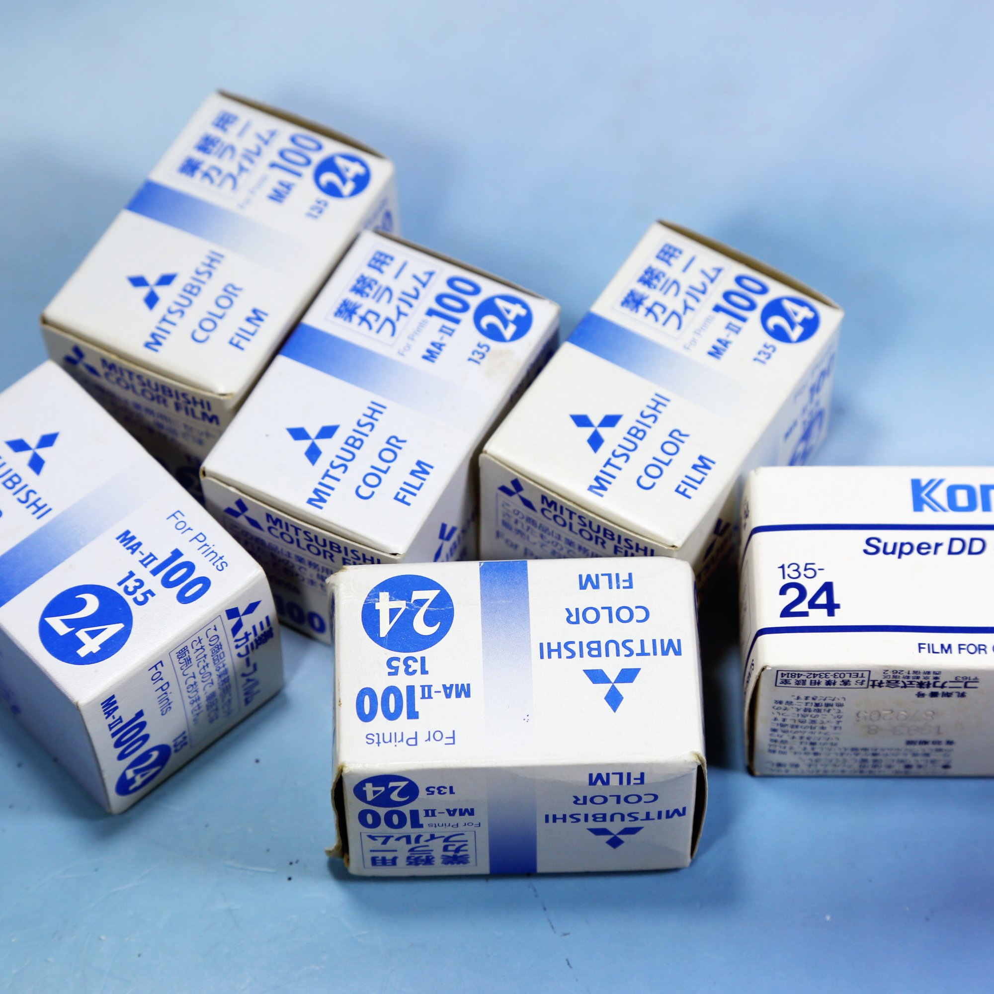 过期绝版收藏 日本三菱Mistubishi Konica业务胶卷 135彩色胶片GZ