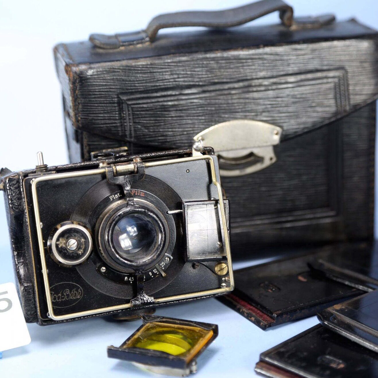 德国蔡司依康Zeiss Ikon ICA BEBE折叠干板皮腔相机6*4.5大画幅W2