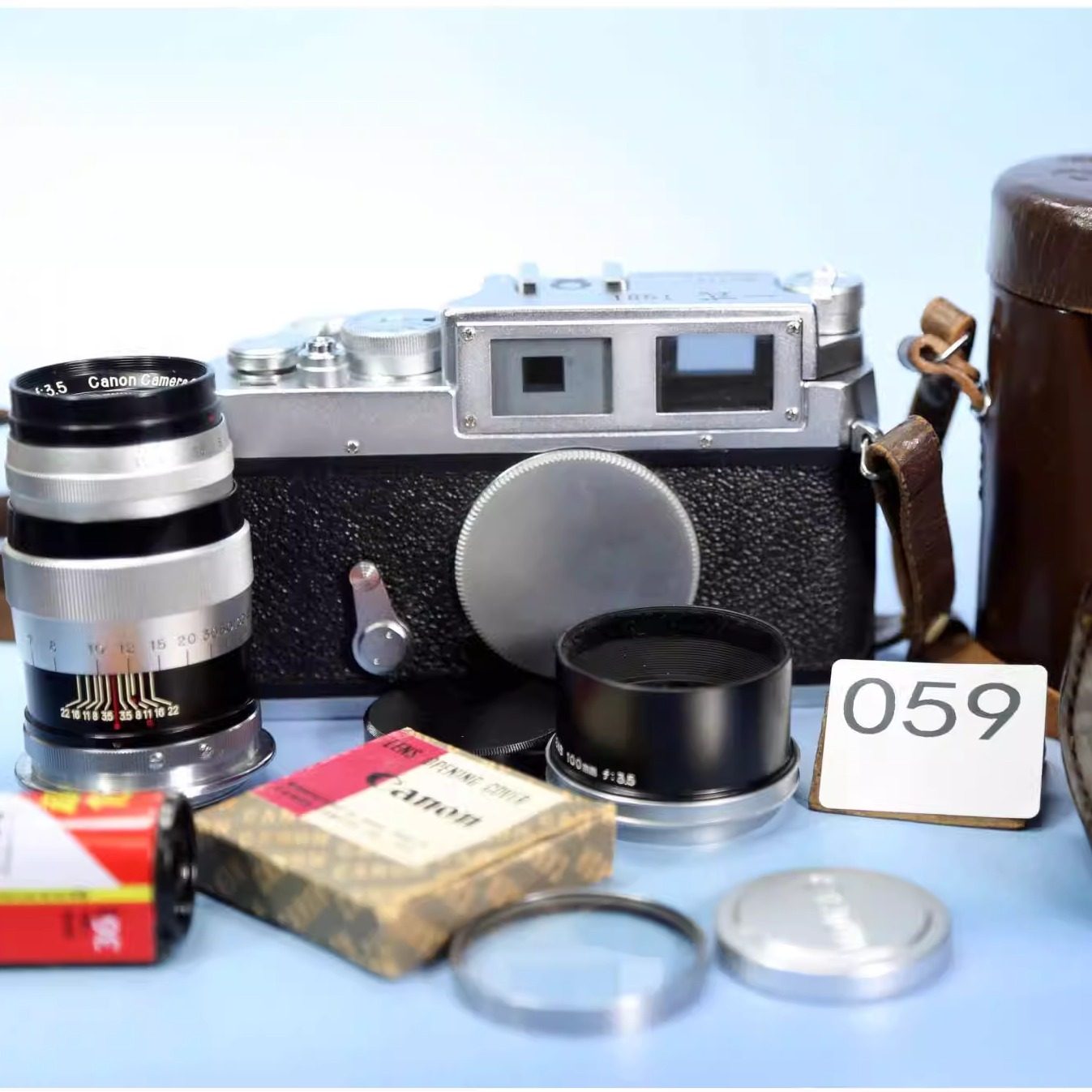 安原一式T981相机 135旁轴胶片胶卷老式照相机收藏绝版美品WT10