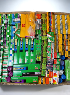 富士120胶卷 110 127 Velvia100 RVP Pro400H160NS柯达过期胶片GZ