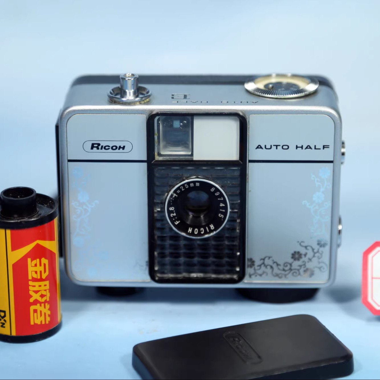 RICOH理光AUTO HALF E SE 2 SL 半格彩色胶片胶卷相机135发条机GZ