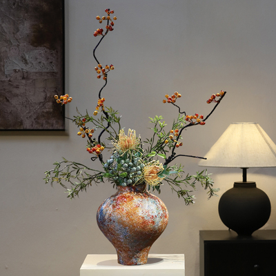 禅意中式陶瓷花瓶宋代美学摆件