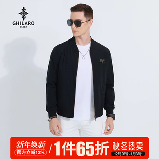 休闲刺绣印花动物棒球领夹克外套3003 GHILARO 古劳吉那诺时尚