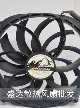 14025 14CM 12V 0.20APM 140mm 散热风扇 机箱风扇强力换气扇全新