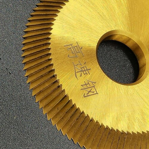 锁匠配钥匙高速钢多刃圆盘刀铣刀