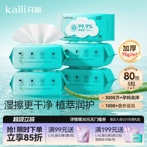 开丽小包便携成人专用湿厕纸
