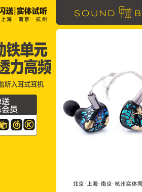 KINERA/王者时代 SKULD诗蔻蒂五单元入耳式高解析HIfi耳机0.78MM
