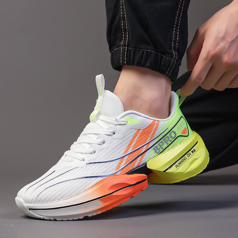 高品质赤兔8Pro真爆底缓震跑步鞋学生运动鞋男有摩擦声竞速跑鞋