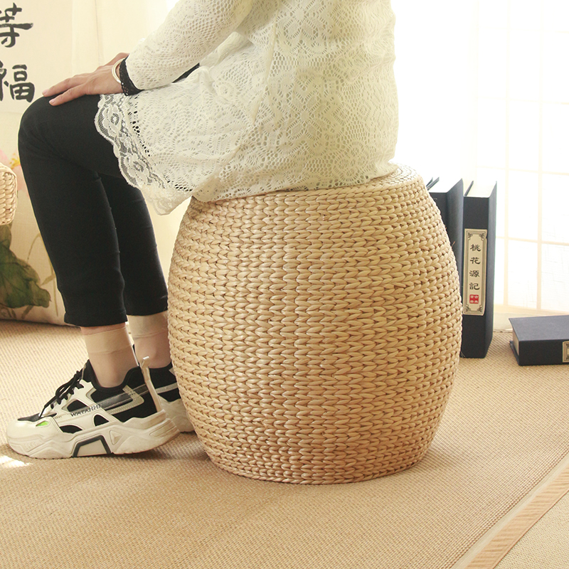 草编榻榻米客厅家用小凳子