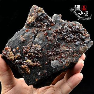 闪锌矿 方铅矿共生 天然矿物晶体矿石教学 标本 原石摆件石头35