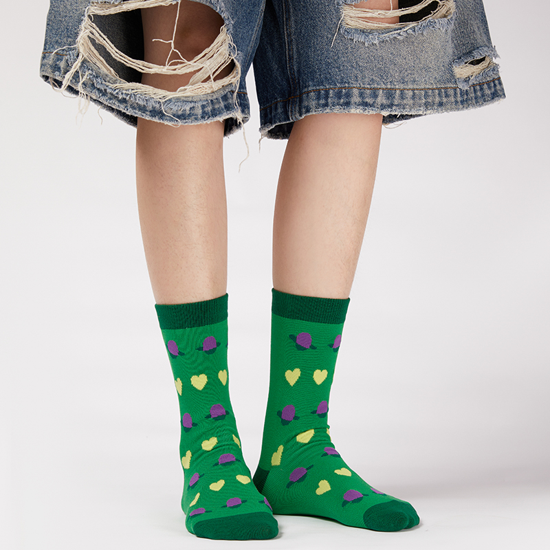 LIFEBEAT童趣的爱印花袜