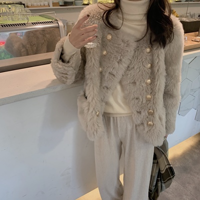 托斯卡纳皮毛一体年轻款全羊毛