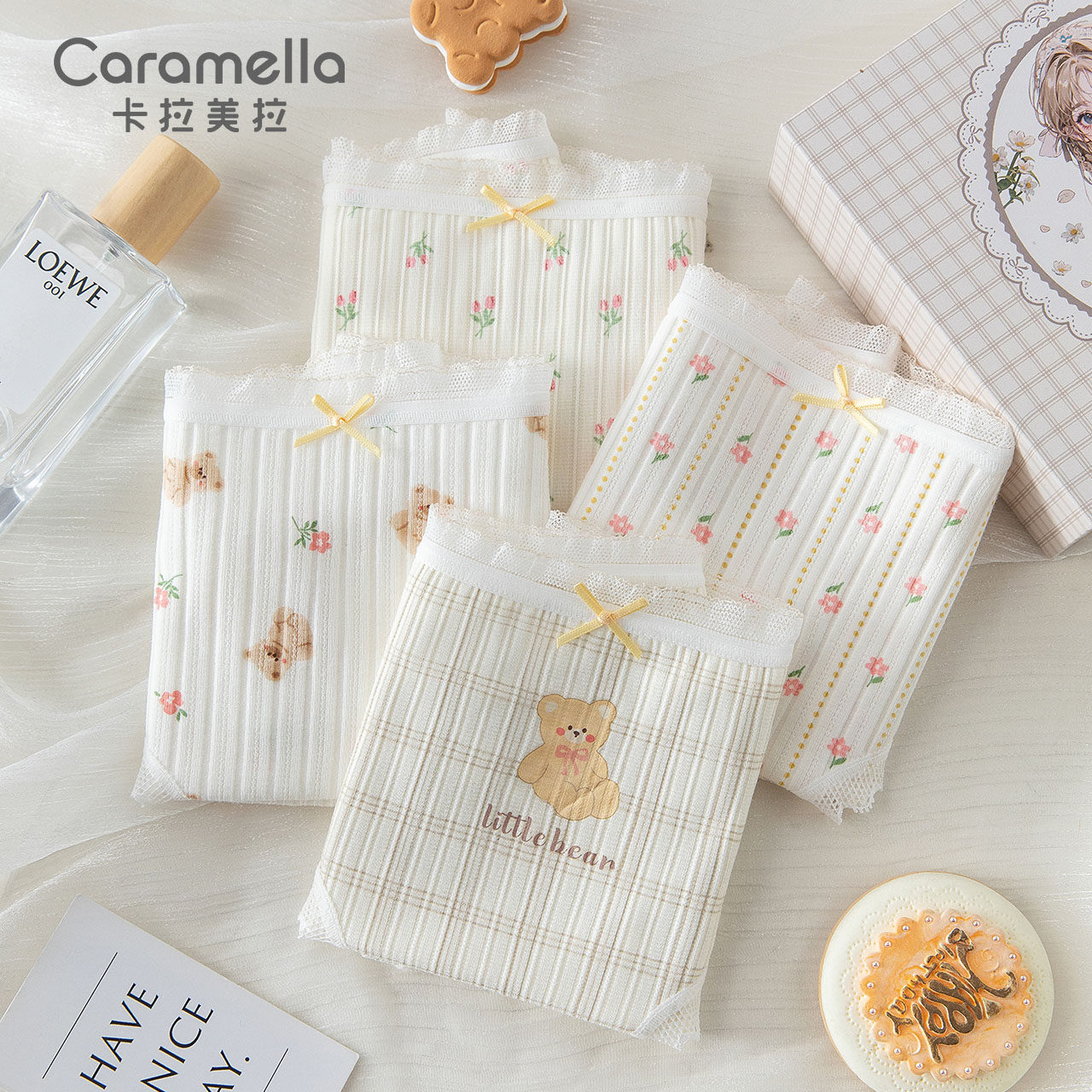 轻薄透气竹纤维内裤女2026新款夏薄款纯棉裆女士短裤少女三角裤,女士内衣/男士内衣/家居服,女三角裤,淘宝优惠券,粉丝福利购,淘宝优惠卷