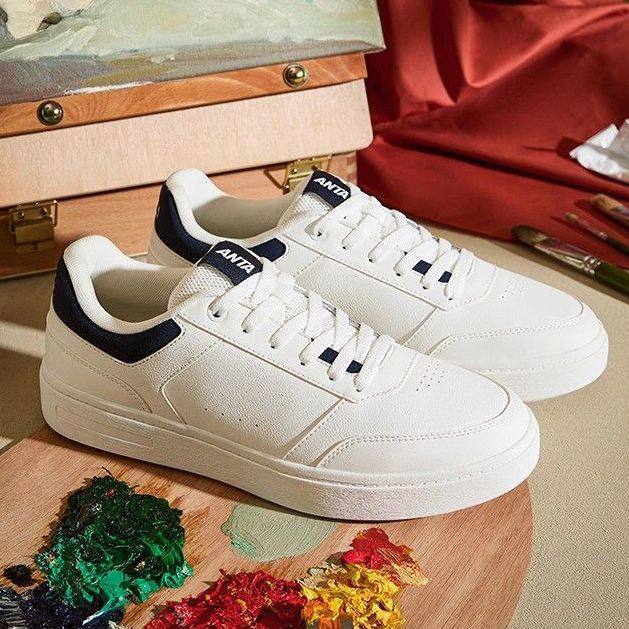 安踏板鞋男小白鞋轻风经典平底低帮2新款简约百搭运动鞋112548011,运动鞋new,板鞋,淘宝优惠券,粉丝福利购,淘宝优惠卷