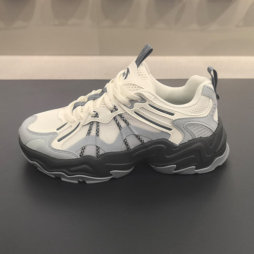 安踏陨石2V2休闲鞋女鞋2026新款厚底增高2老爹运动鞋子122628857