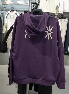 安踏卫衣男款加绒连帽凯里欧文部落风3美式篮球运动服172541703N