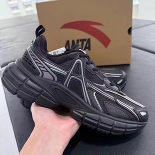 安踏破晓之光休闲鞋女2025秋季新款厚底2复古运动老爹鞋122548801