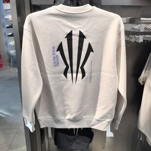 安踏卫衣男凯里欧文系列3美式套头衫秋季运动服篮球上衣172531712