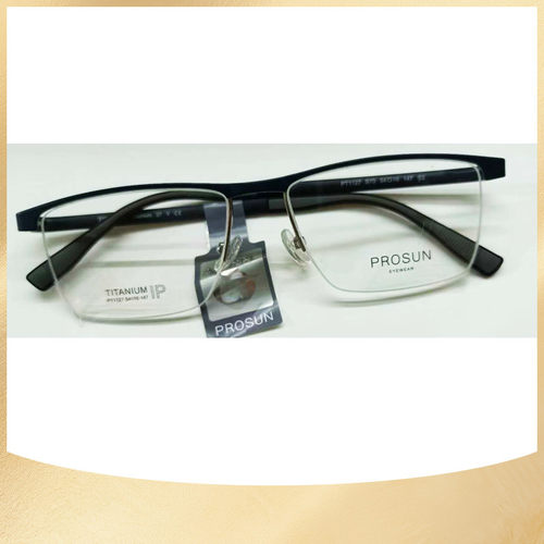 保圣镜架男款半框同款B钛框架