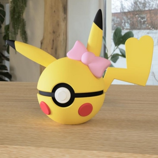 雌性皮卡丘 宠物精灵球 宝可梦 口袋怪兽 混世模玩工作室创意作品