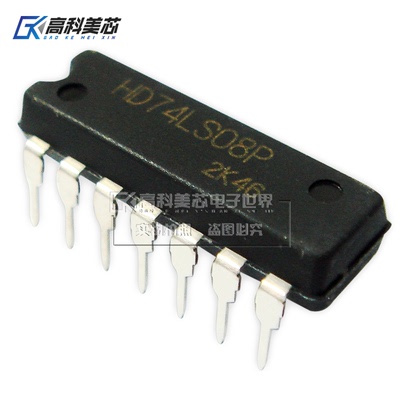 高科美芯云野IC集成电路HD74LS08P DIP14直插  （一个）
