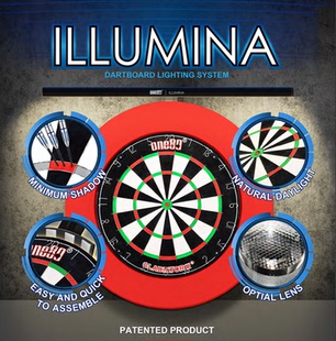 ONE80 ILLUMINA飞镖靶照明灯无影灯硬靶麻靶专用补光灯家用打灯器
