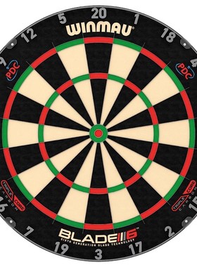 Winmau Blade第6代刀网PDC三核世锦赛世界杯专用飞镖盘比赛级镖盘