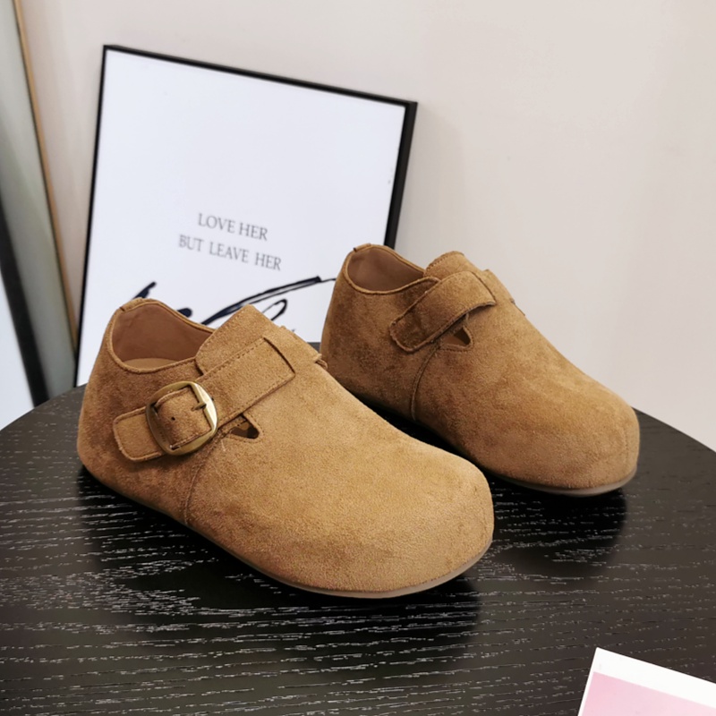 复古百搭软底舒适休闲单鞋勃肯鞋