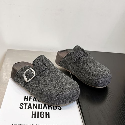 包头半拖懒人一脚蹬厚底勃肯单鞋