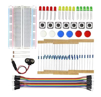 Starter Kit UNO R3 Mini Breadboard LED Jumper Wire Button