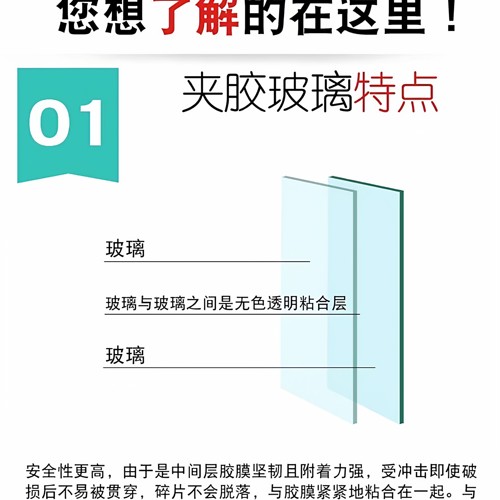 定制各种超白玻璃钢化片4mm-19厘厚鱼池夹胶玻璃隔断门定做桌面板