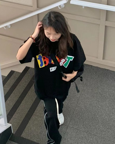 欧美潮牌oversize短袖