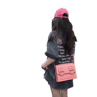 大码hiphop美式做旧t恤女ins潮牌复古街头风短袖水洗纯棉上衣夏季