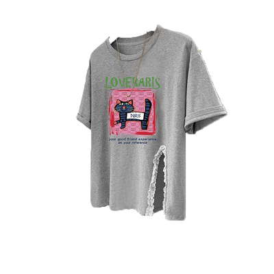 美式chic小众高级感开叉别致上衣