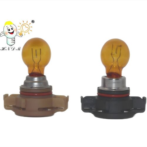 汽车灯泡PSY24W PG20-4 本琥珀色玻璃前雾灯 转向灯 汽车车灯