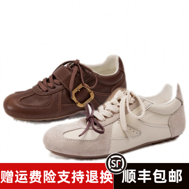 商场同款2025秋款芭蕾运动德训复古阿甘鞋ZA65154-30 ZA65526-30
