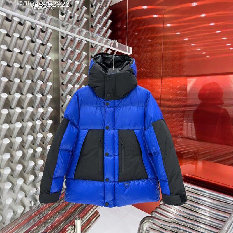 2024秋冬新款青年时尚百搭羽绒服潮牌潮流加厚保暖白鸭绒工装外套